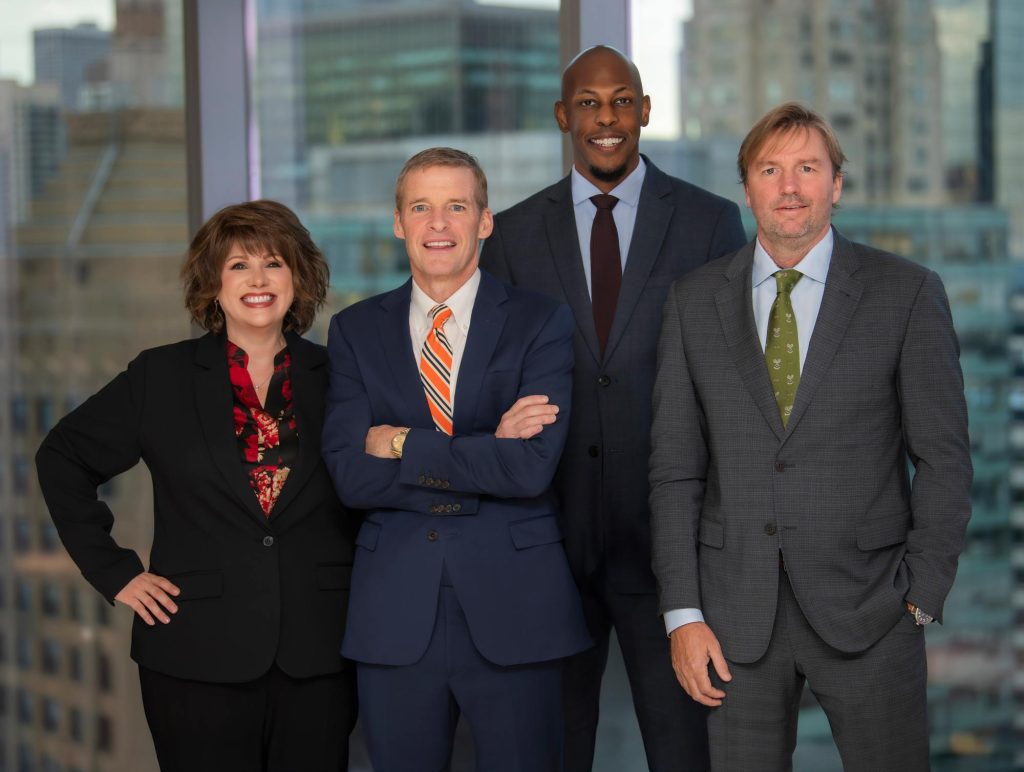 Team photo: Dorene Egan, Michael Kasler, Ron Holmes, David Dring